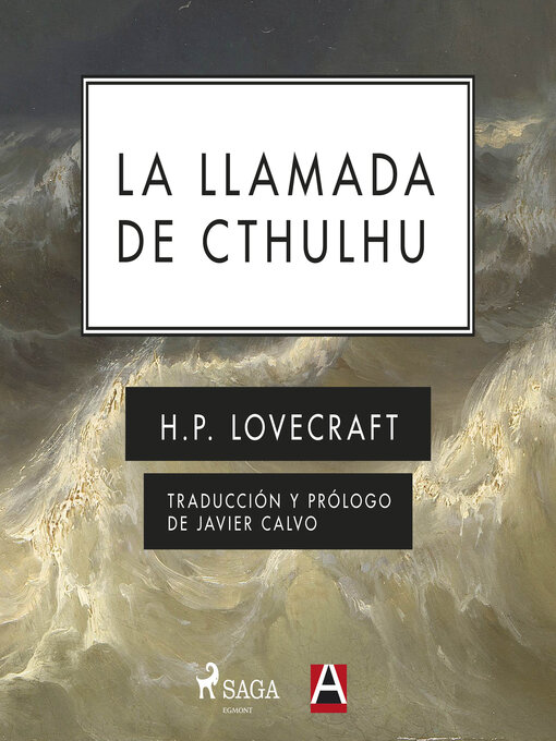 Cover image for La llamada de Cthulhu